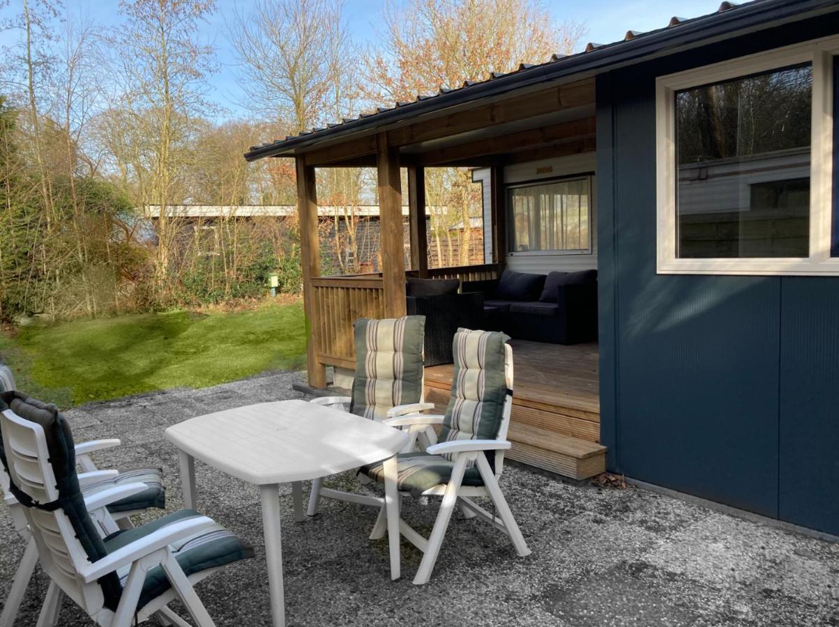 Вилла Chalet 'T Rijsterbos Op Camping Met Zwembad! Экстерьер фото